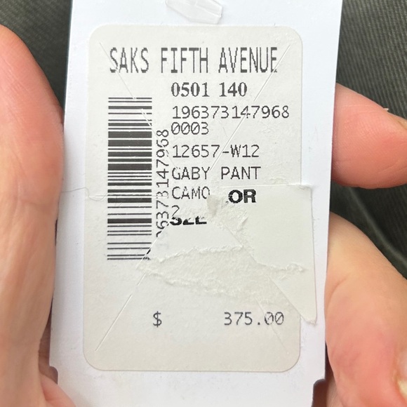 Nili Lotan Gaby Pants in Camo - Picture 5 of 7